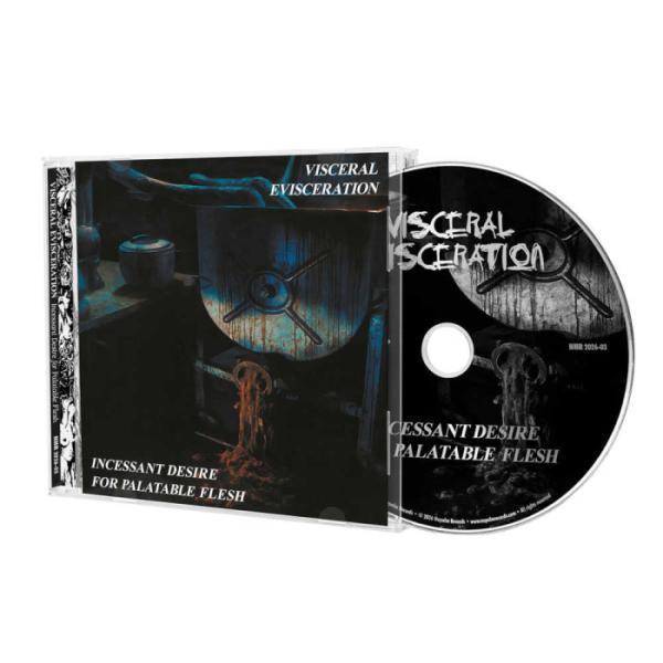 VISCERAL EVISCERATION Incessant Desire For Palatable Flesh (Orange/Verde marble)