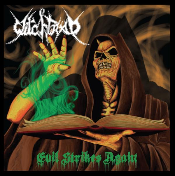 WITCHTRAP Evil Strikes Again (green/orange swirl vinyl)